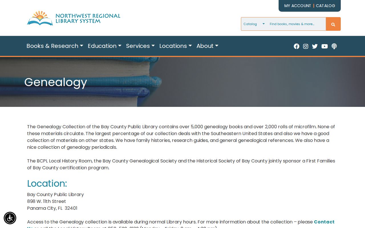 Panama City city directory genealogy resources at Northwest Regional Library System